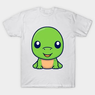 green baby turtle T-Shirt